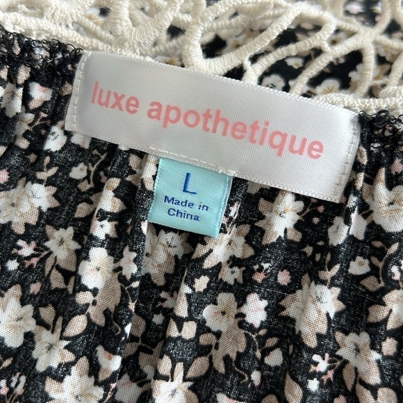 Luxe Apothetique Floral Boho Blouse - Picture 6 of 7